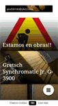 Mobile Screenshot of guitarrasdejazz.com
